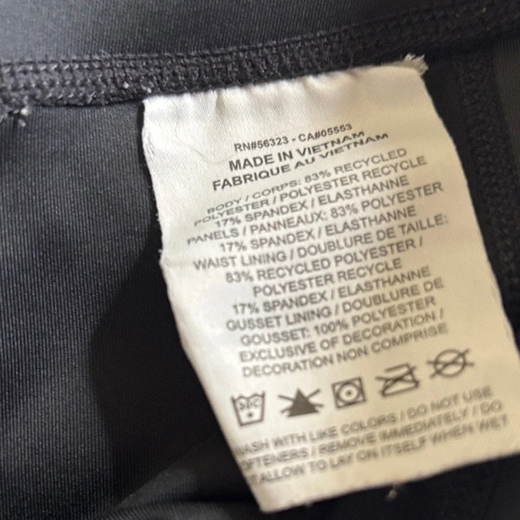 Nike Kids Black Leggings - Picture 3 of 4